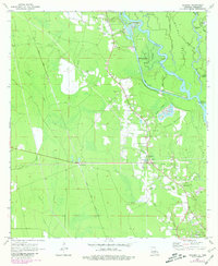 Hickory 1971 topographic map thumbnail