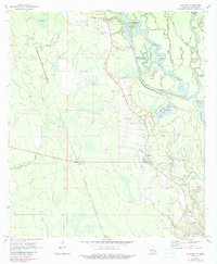 Hickory 1971 topographic map thumbnail