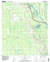 Hickory 1998 topographic map thumbnail