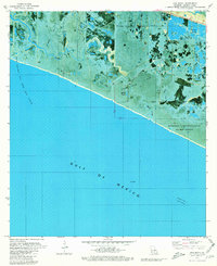Hog Bayou 1979 topographic map thumbnail