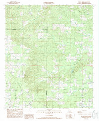 Hollis Creek 1989 topographic map thumbnail