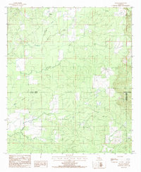 Holum 1984 topographic map thumbnail