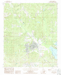 Homer 1986 topographic map thumbnail