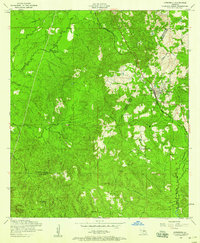 Hornbeck 1954 topographic map thumbnail