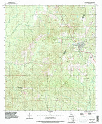 Hornbeck 1994 topographic map thumbnail