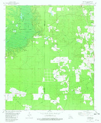 Hortman 1981 topographic map thumbnail