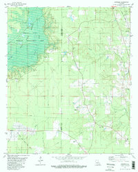 Hortman 1981 topographic map thumbnail