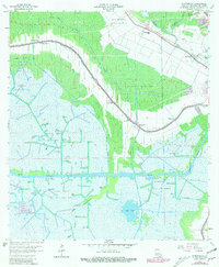 Humphreys 1964 topographic map thumbnail