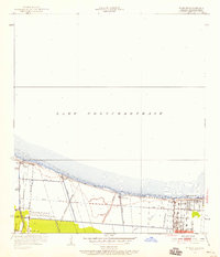 Indian Beach 1952 topographic map thumbnail