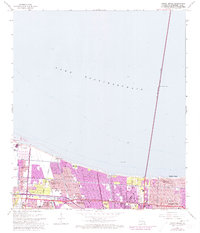 Indian Beach 1965 topographic map thumbnail