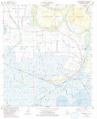 Intracoastal City 1975 topographic map thumbnail