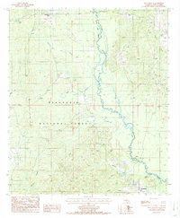 Iron Branch 1986 topographic map thumbnail