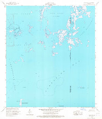 Jacko Bay 1953 topographic map thumbnail