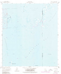 Jacko Bay 1953 topographic map thumbnail