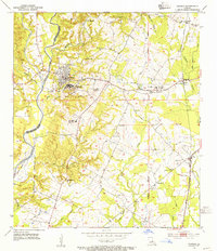 Jackson 1954 topographic map thumbnail