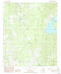 Jamestown 1986 topographic map thumbnail
