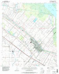 Jeanerette 1994 topographic map thumbnail