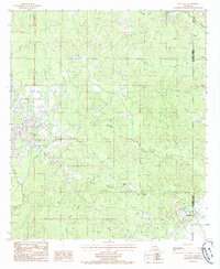 Jena East 1985 topographic map thumbnail