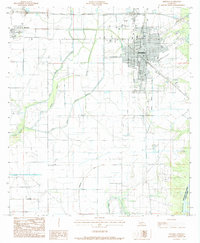 Jennings 1985 topographic map thumbnail
