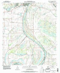 Jonesboro South 1994 topographic map thumbnail