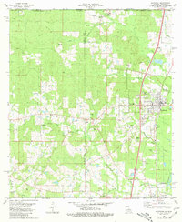 Kentwood 1980 topographic map thumbnail