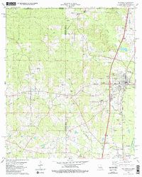 Kentwood 1980 topographic map thumbnail