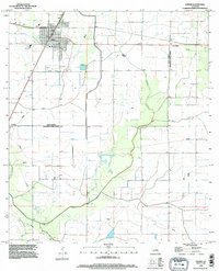 Kinder 1994 topographic map thumbnail