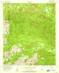 Kisatchie 1954 topographic map thumbnail