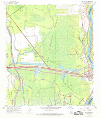 Krotz Springs 1968 topographic map thumbnail