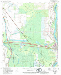 Krotz Springs 1968 topographic map thumbnail