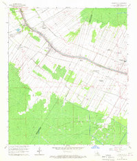 Labadieville 1962 topographic map thumbnail
