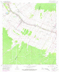 Labadieville 1962 topographic map preview