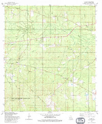 Lacamp 1978 topographic map thumbnail
