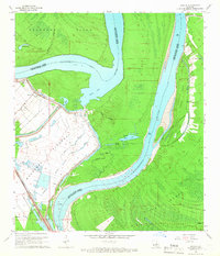 Lacour 1965 topographic map thumbnail