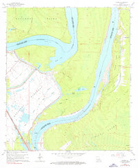 Lacour 1965 topographic map thumbnail