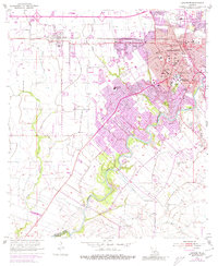 Lafayette 1955 topographic map thumbnail