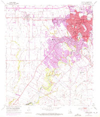 Lafayette 1955 topographic map thumbnail