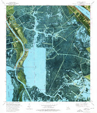 Lafitte 1973 topographic map thumbnail