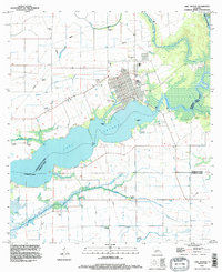 Lake Arthur 1994 topographic map thumbnail