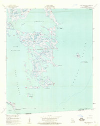 Lake Athanasio 1955 topographic map thumbnail