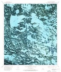 Lake Batola 1973 topographic map thumbnail