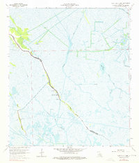 Lake Bully Camp 1964 topographic map thumbnail