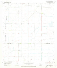 Lake Charles SE 1955 topographic map thumbnail