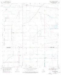 Lake Charles SE 1955 topographic map thumbnail