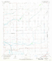 Lake Charles SW 1955 topographic map thumbnail