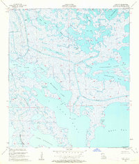 Lake Eloi 1955 topographic map preview