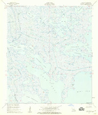 Lake Eloi 1955 topographic map thumbnail
