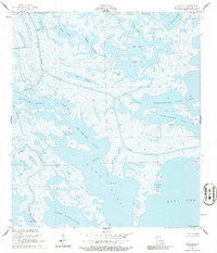 Lake Eloi 1955 topographic map preview