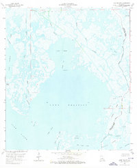 Lake Felicity 1964 topographic map thumbnail