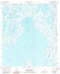 Lake Felicity 1964 topographic map thumbnail